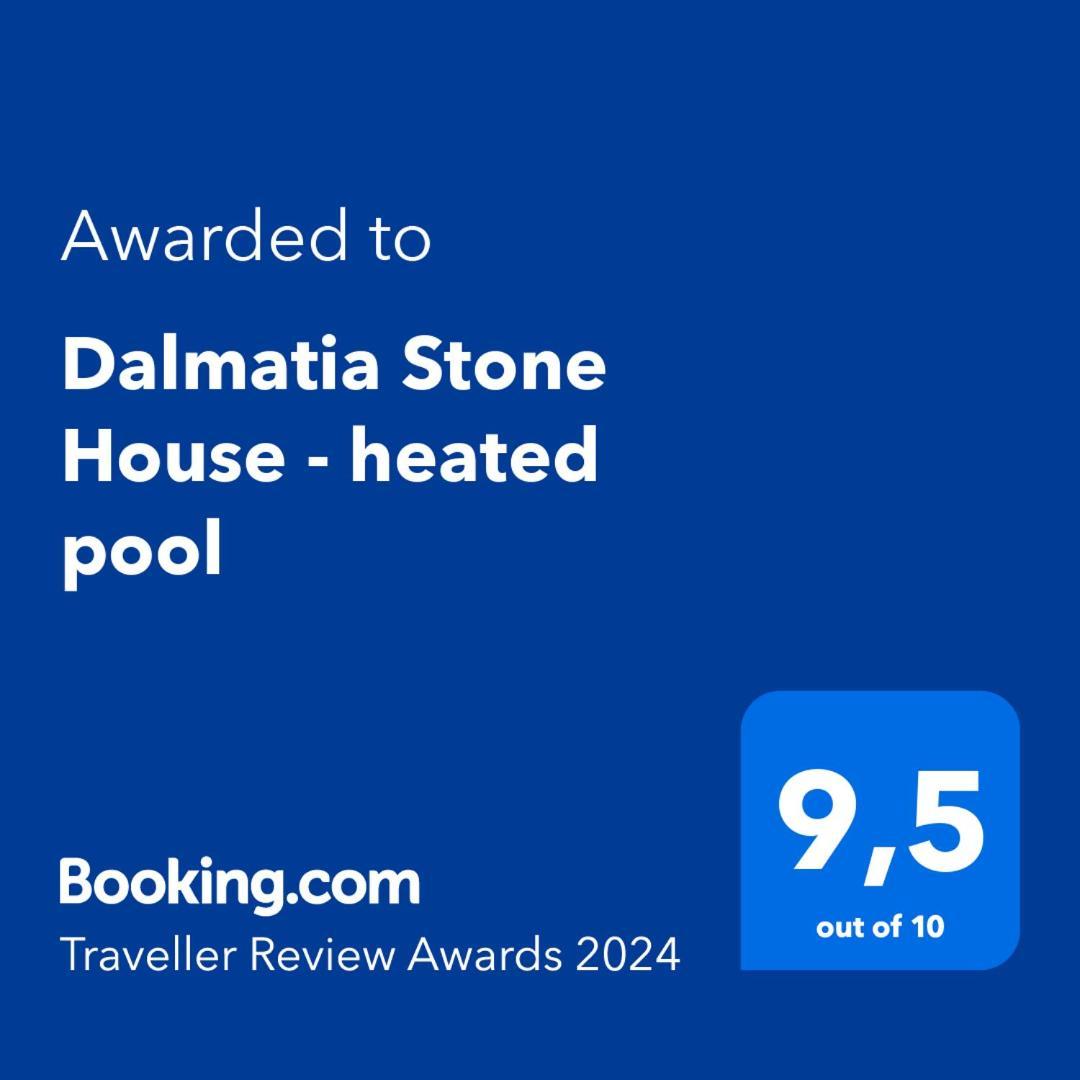 Dalmatia Stone House - Heated Pool Guest House Biorine Ngoại thất bức ảnh