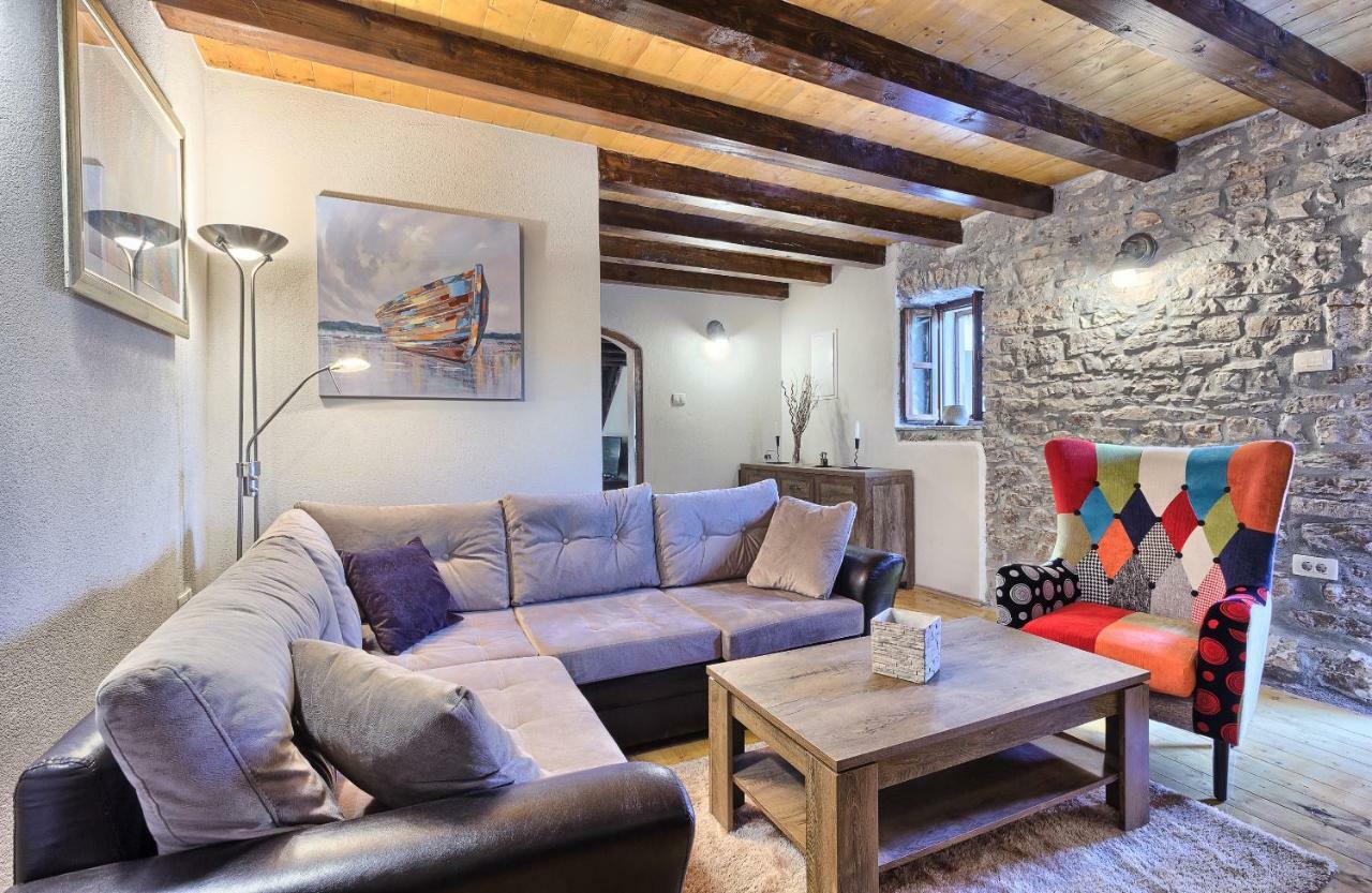 Dalmatia Stone House - Heated Pool Guest House Biorine Ngoại thất bức ảnh