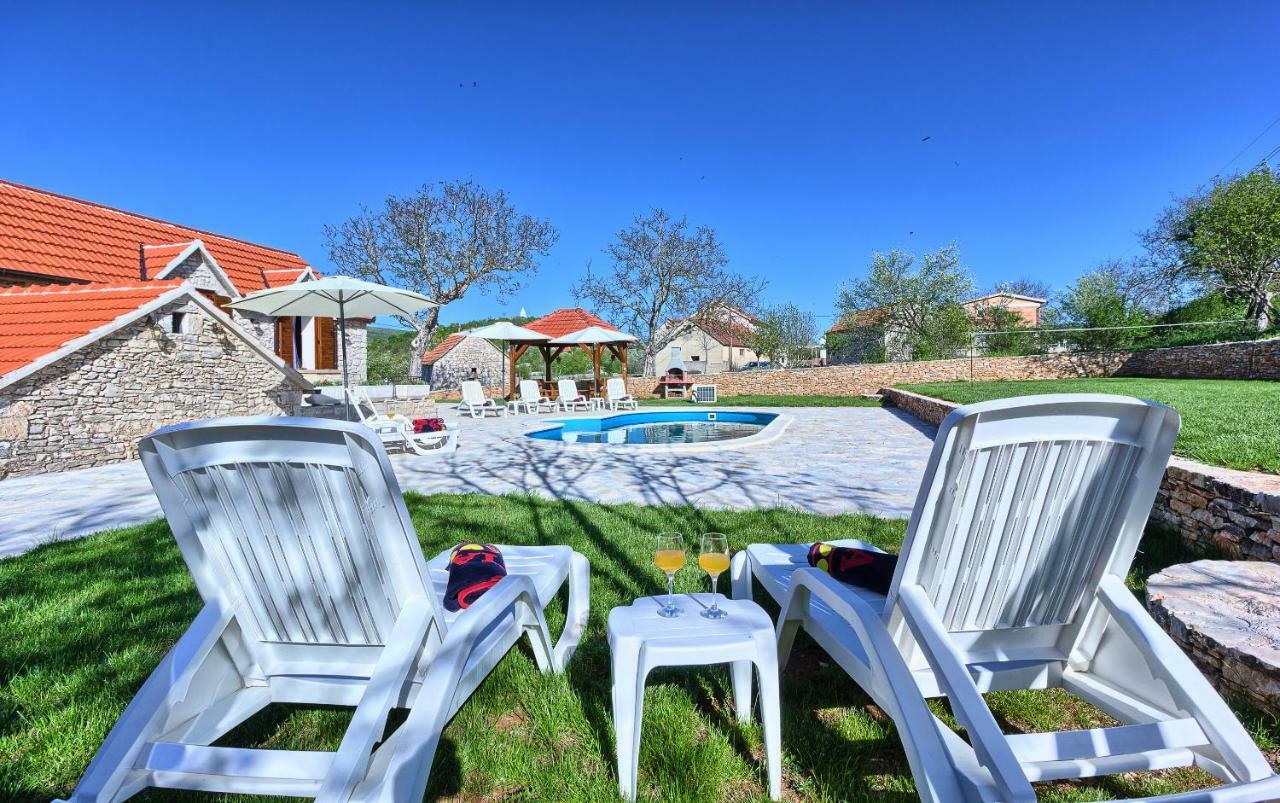 Dalmatia Stone House - Heated Pool Guest House Biorine Ngoại thất bức ảnh