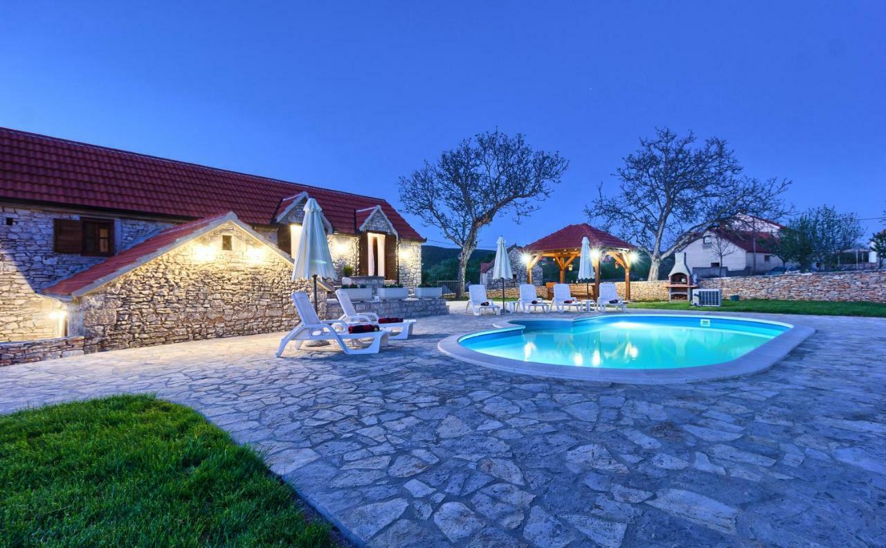 Dalmatia Stone House - Heated Pool Guest House Biorine Ngoại thất bức ảnh