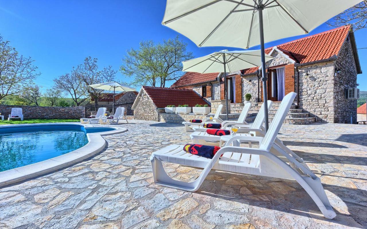 Dalmatia Stone House - Heated Pool Guest House Biorine Ngoại thất bức ảnh