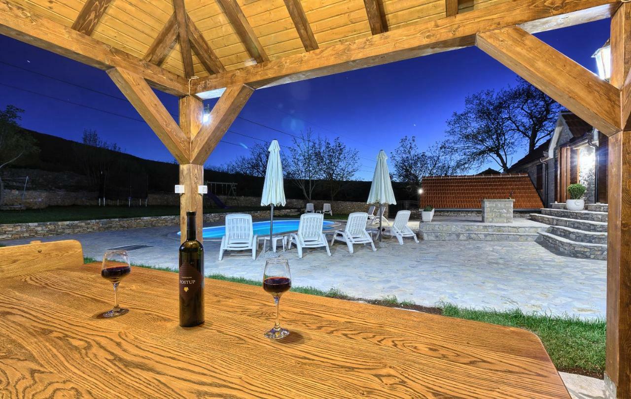 Dalmatia Stone House - Heated Pool Guest House Biorine Ngoại thất bức ảnh